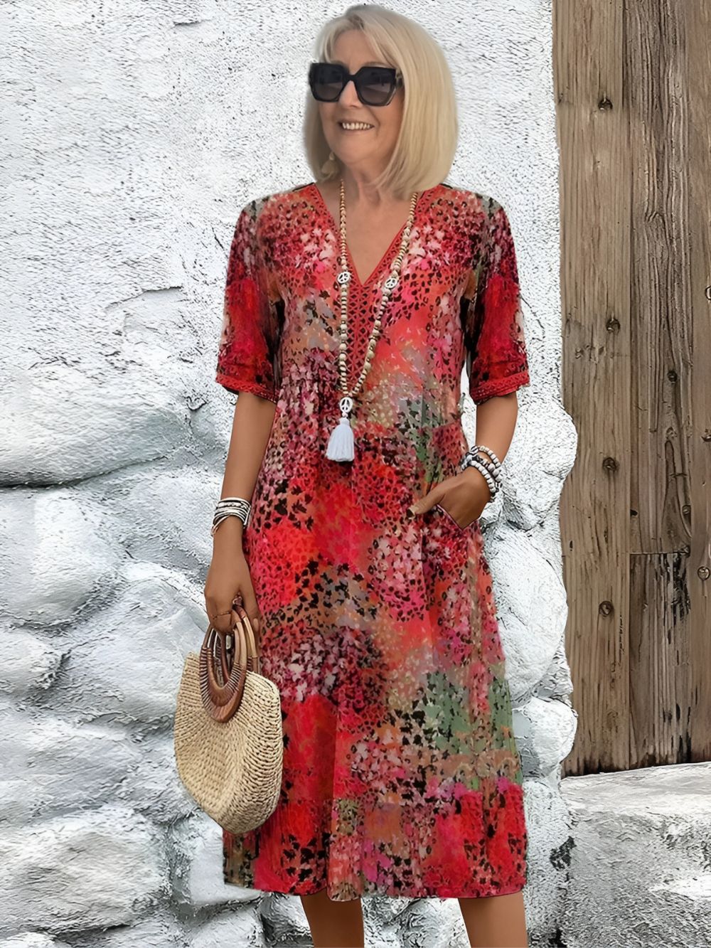 Sanne™ | Lebhaftes Kleid