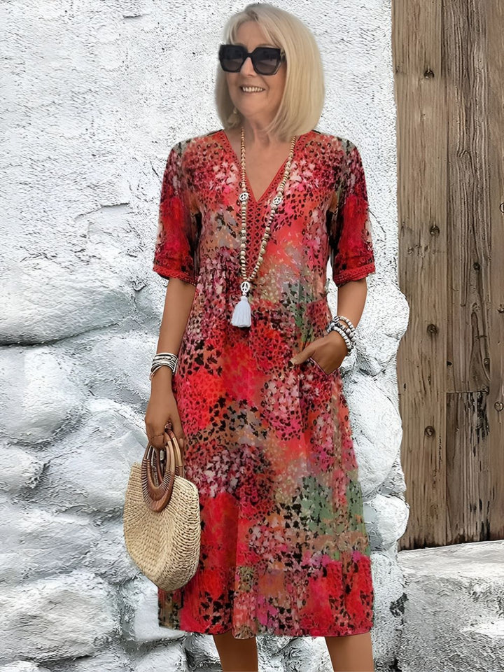 Sanne™ | Lebhaftes Kleid