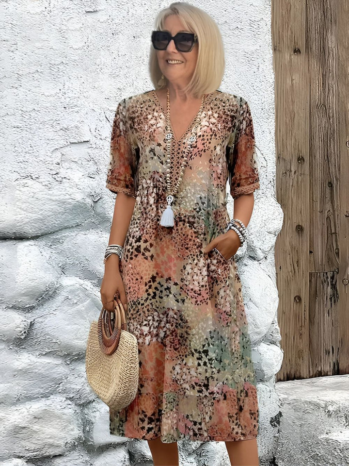 Sanne™ | Lebhaftes Kleid