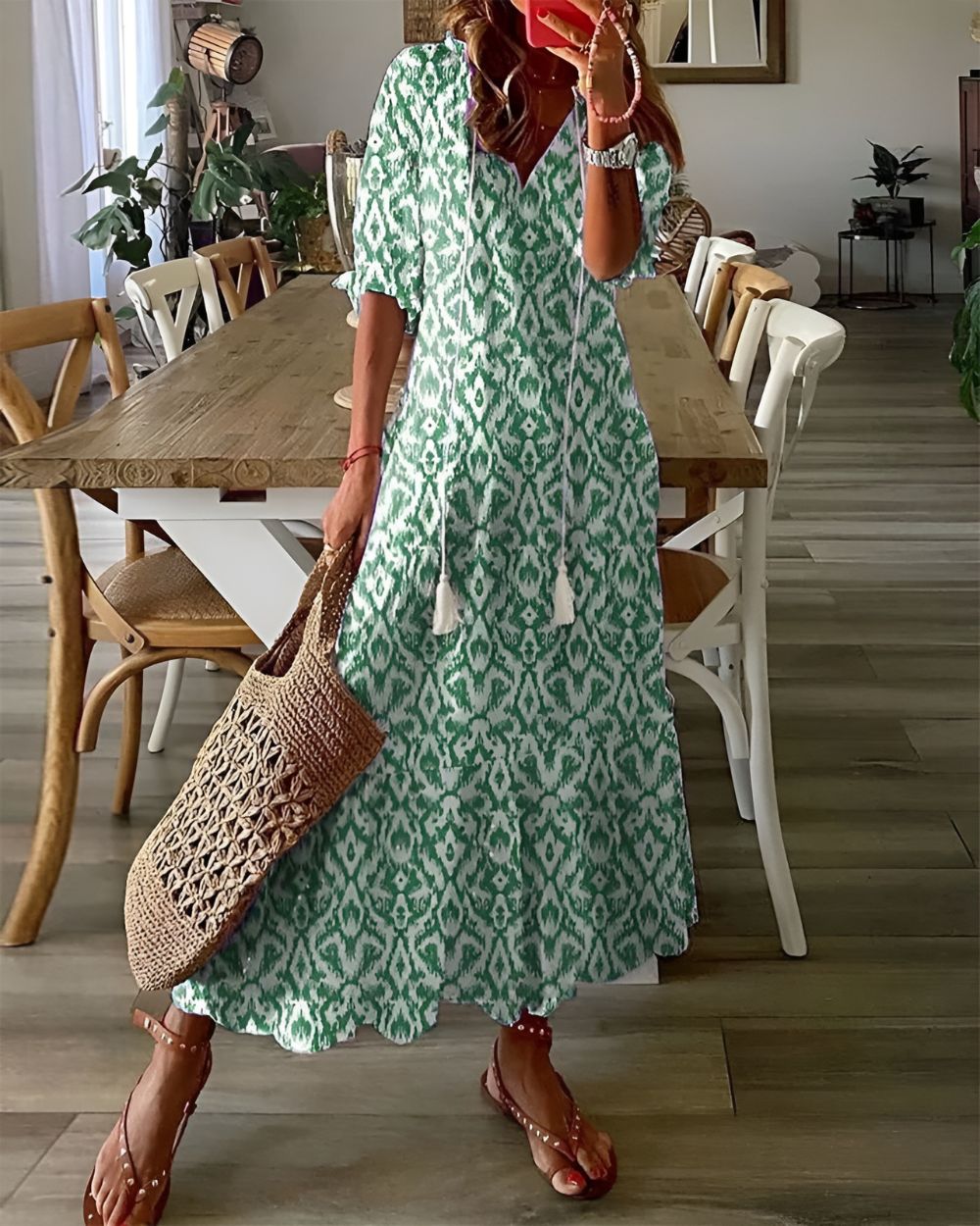 Celina™ | Boho-Bauchschmeichler-Kleid