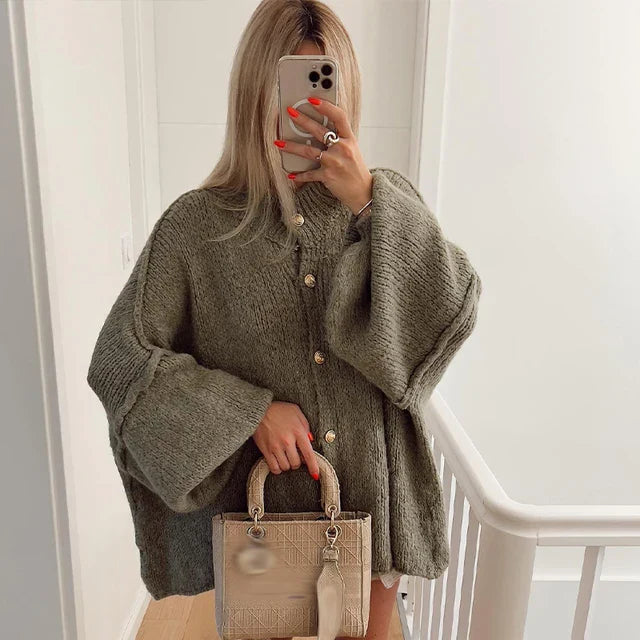 Felicity | Oversized Knopf-Weste
