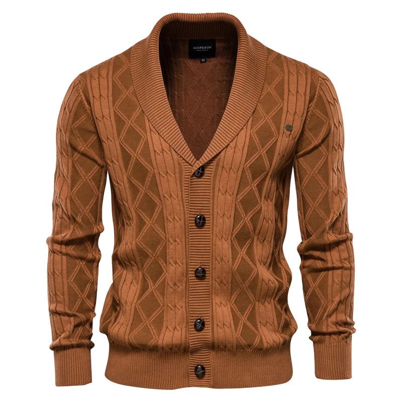Ivor - Herren Cardigan mit Knöpfen