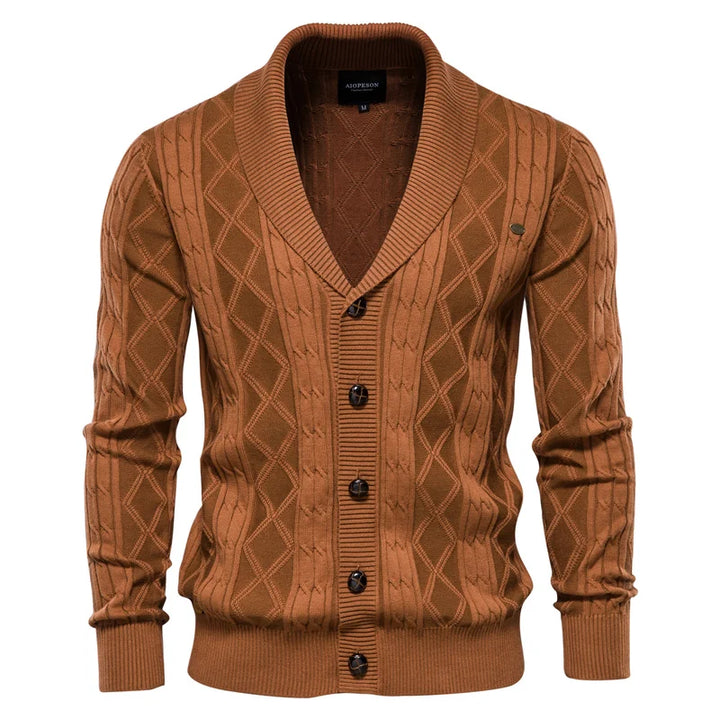 Ivor - Herren Cardigan mit Knöpfen