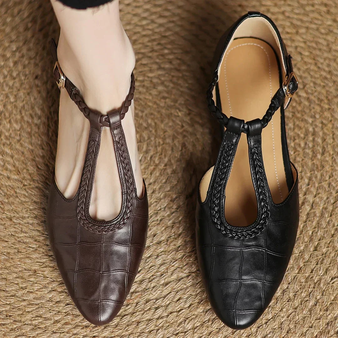 Kepa - Klassische Leder-Mary Janes