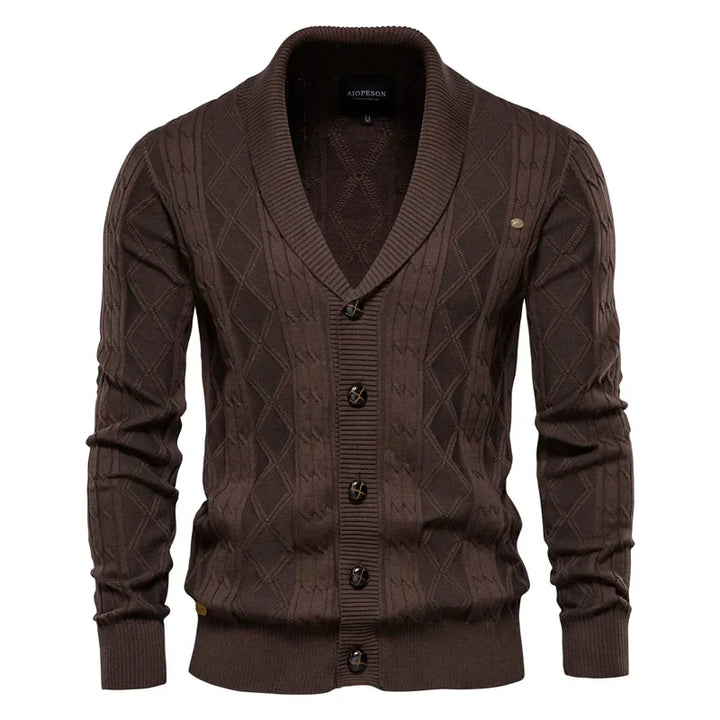 Ivor - Herren Cardigan mit Knöpfen