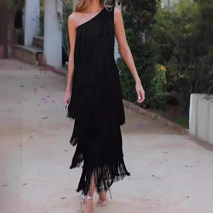 Paulina™ | Auffälliges Fransenkleid