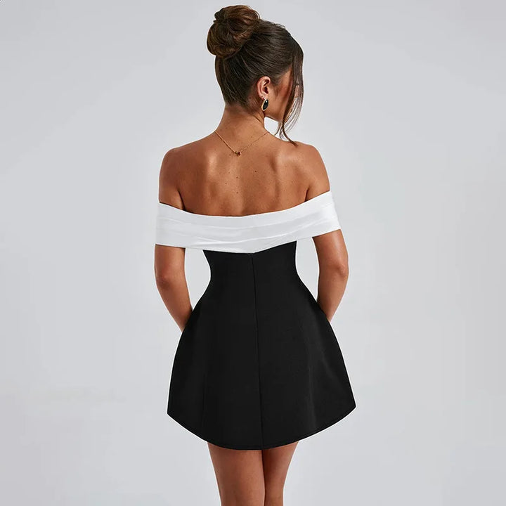 Emra™ | Elegantes Off-Shoulder-Kleid