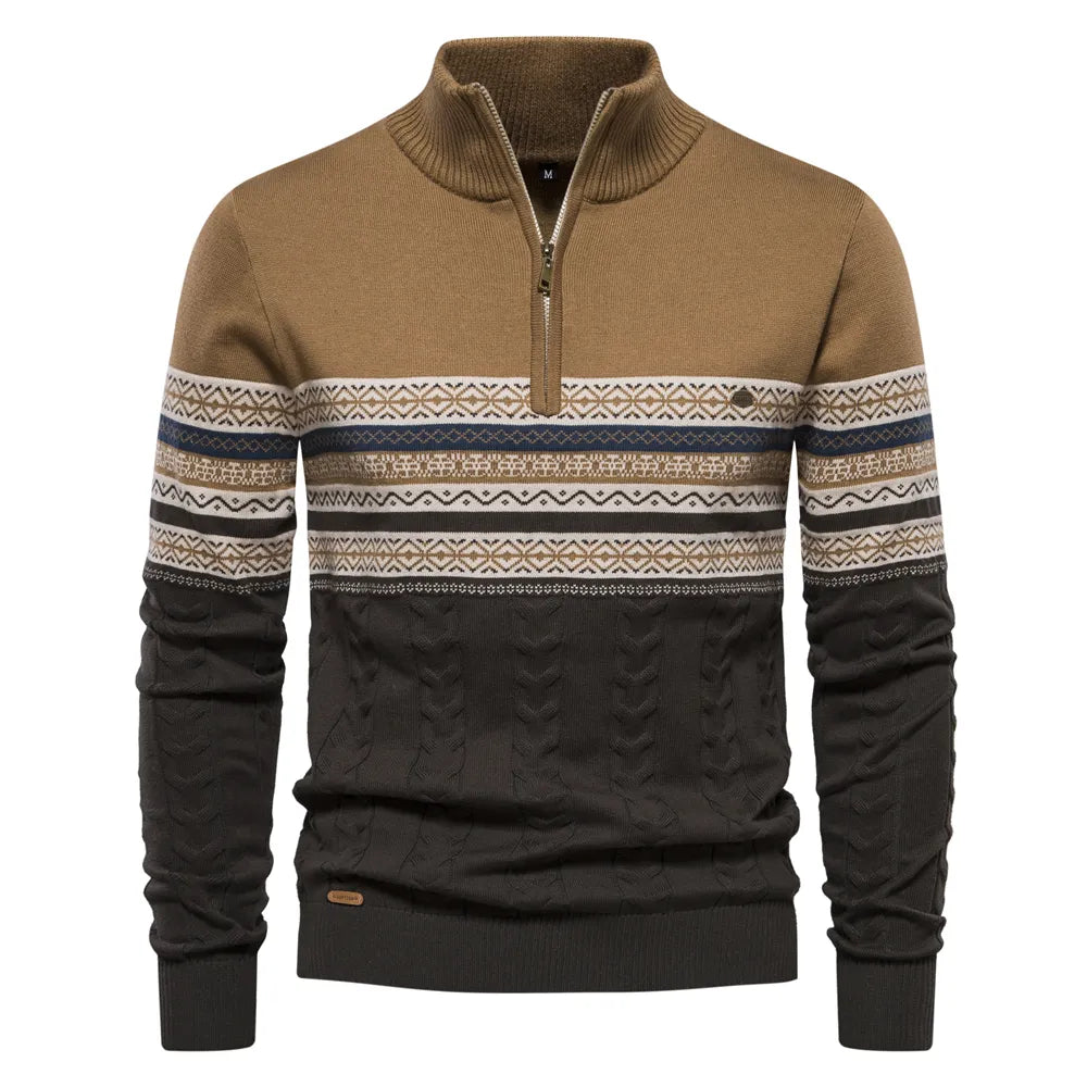 Rudy - High Quality Pullover Mit Retro-Muster