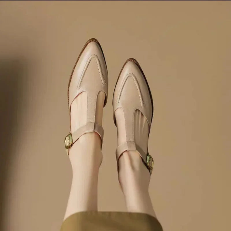 Aurenza - Mary Janes mit Schnalle