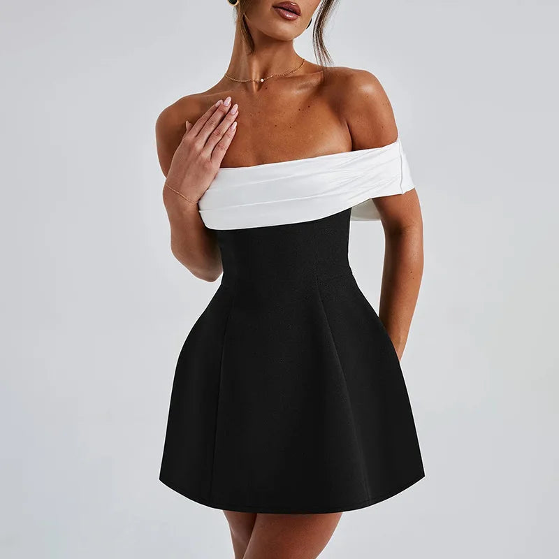 Emra™ | Elegantes Off-Shoulder-Kleid