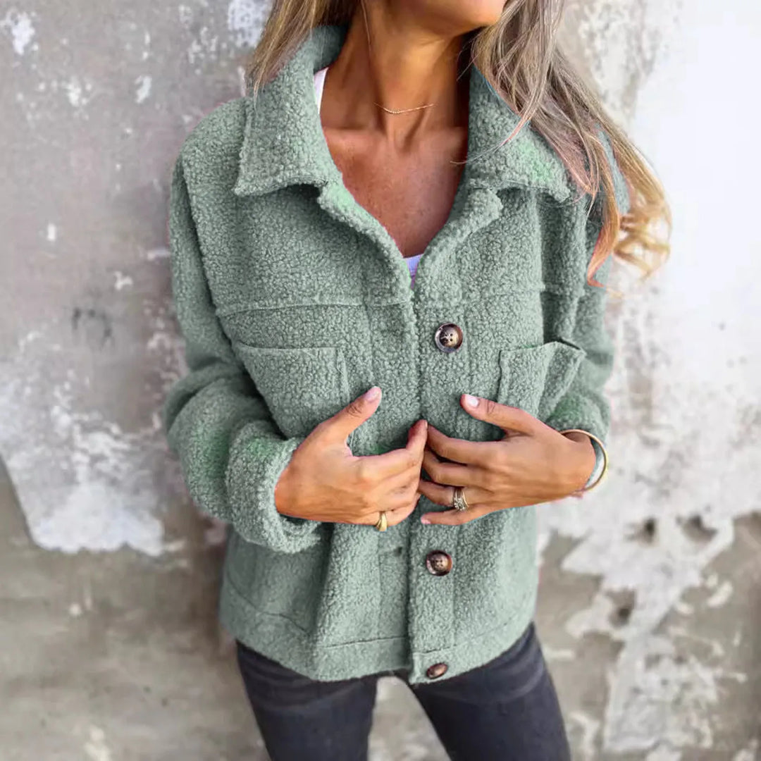 Dion - Kurze Jacke mit Manschetten