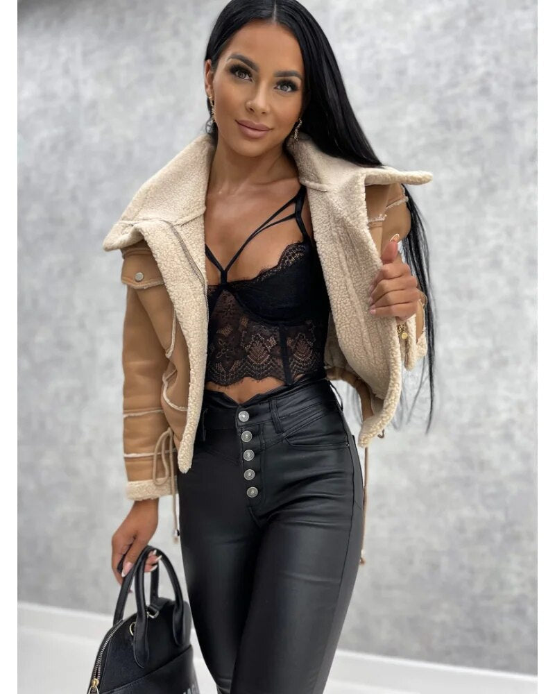 Chloe - Luxury Leather Jacke