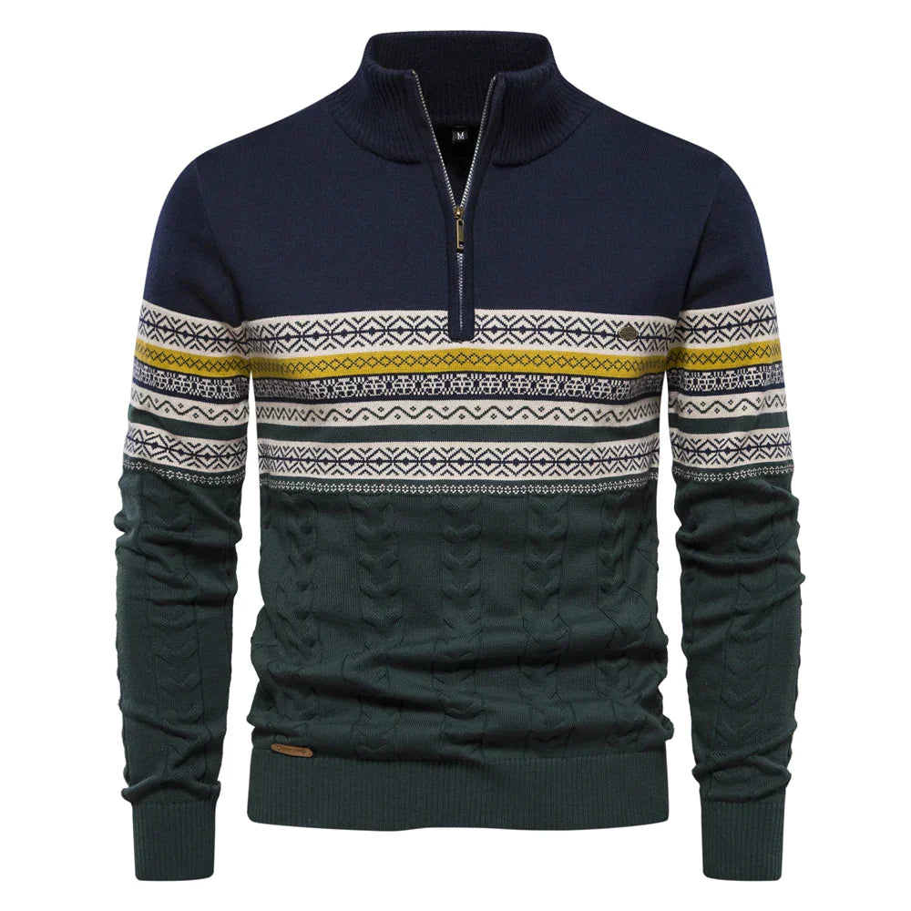Rudy - High Quality Pullover Mit Retro-Muster