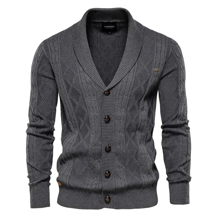 Ivor - Herren Cardigan mit Knöpfen