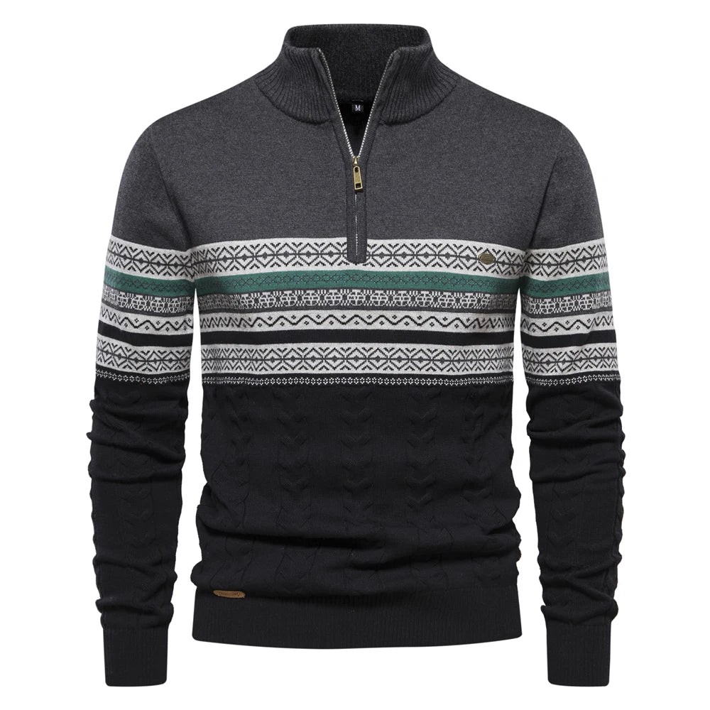 Rudy - High Quality Pullover Mit Retro-Muster