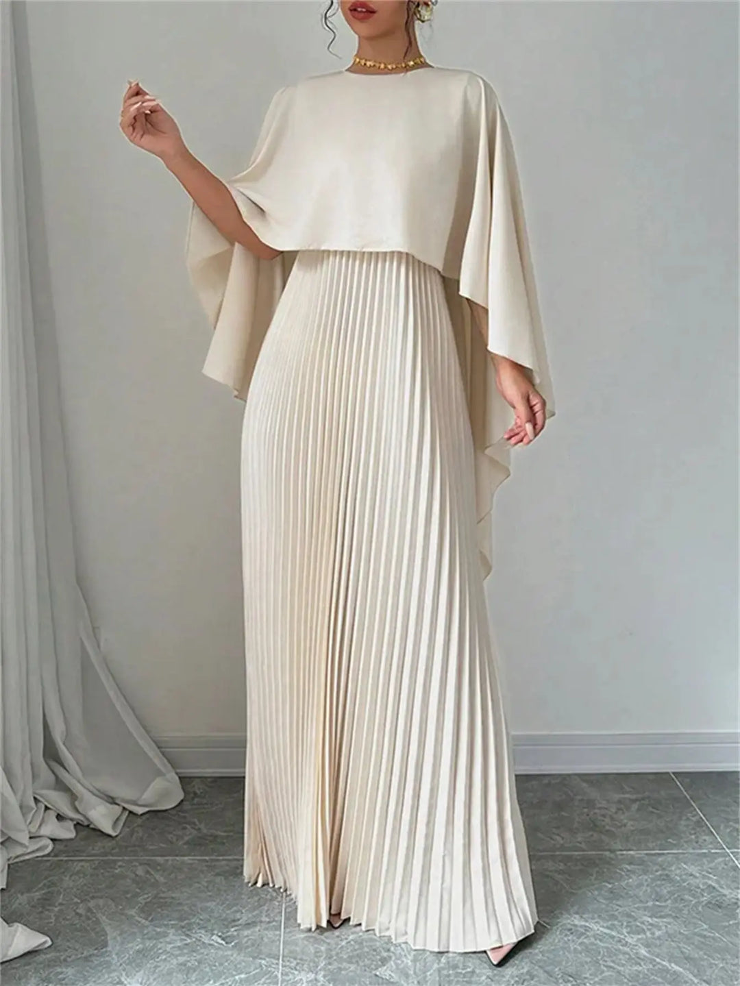 Char | Maxikleid mit Cape