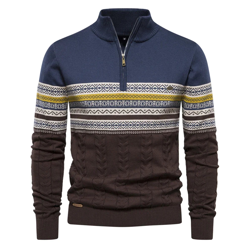 Rudy - High Quality Pullover Mit Retro-Muster