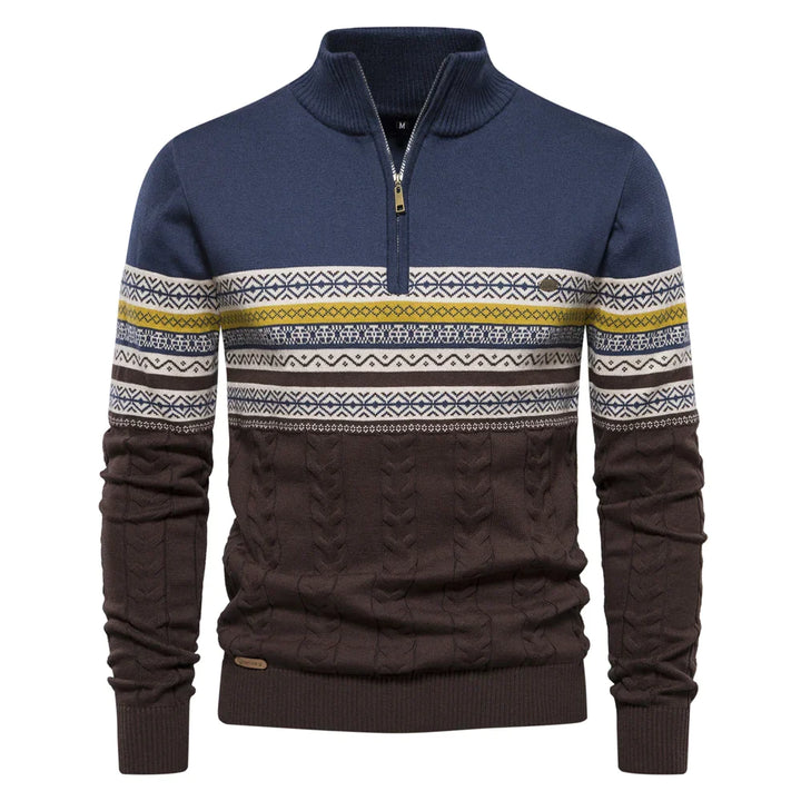 Rudy - High Quality Pullover Mit Retro-Muster