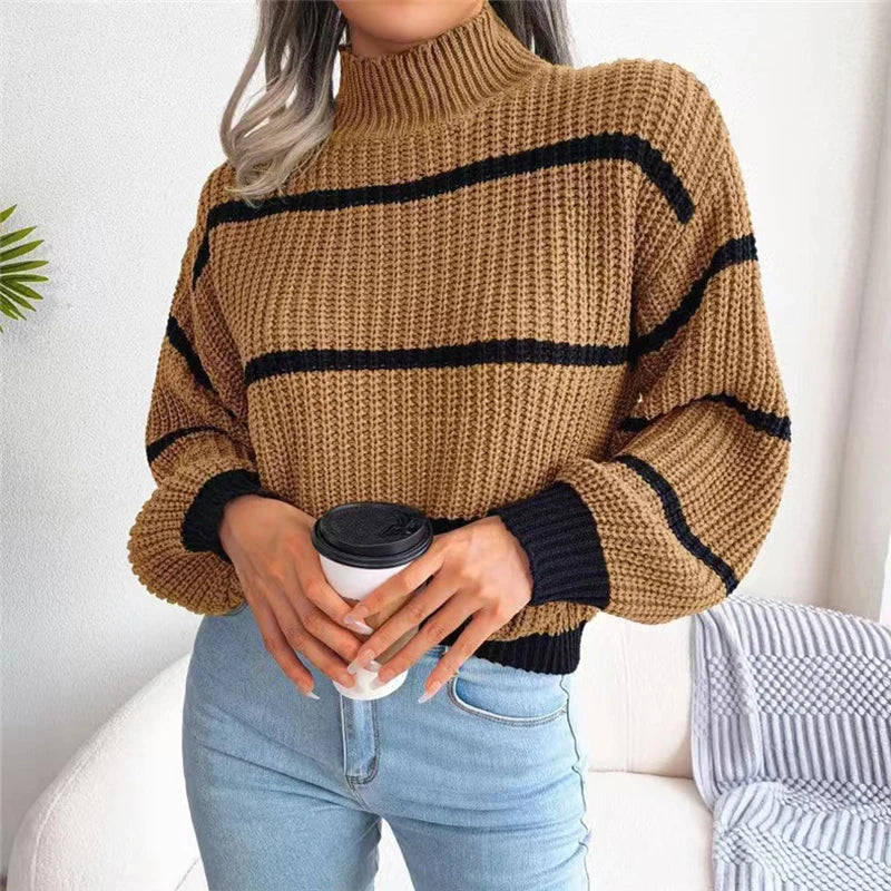 Sarah - Couture-Rollkragenpullover