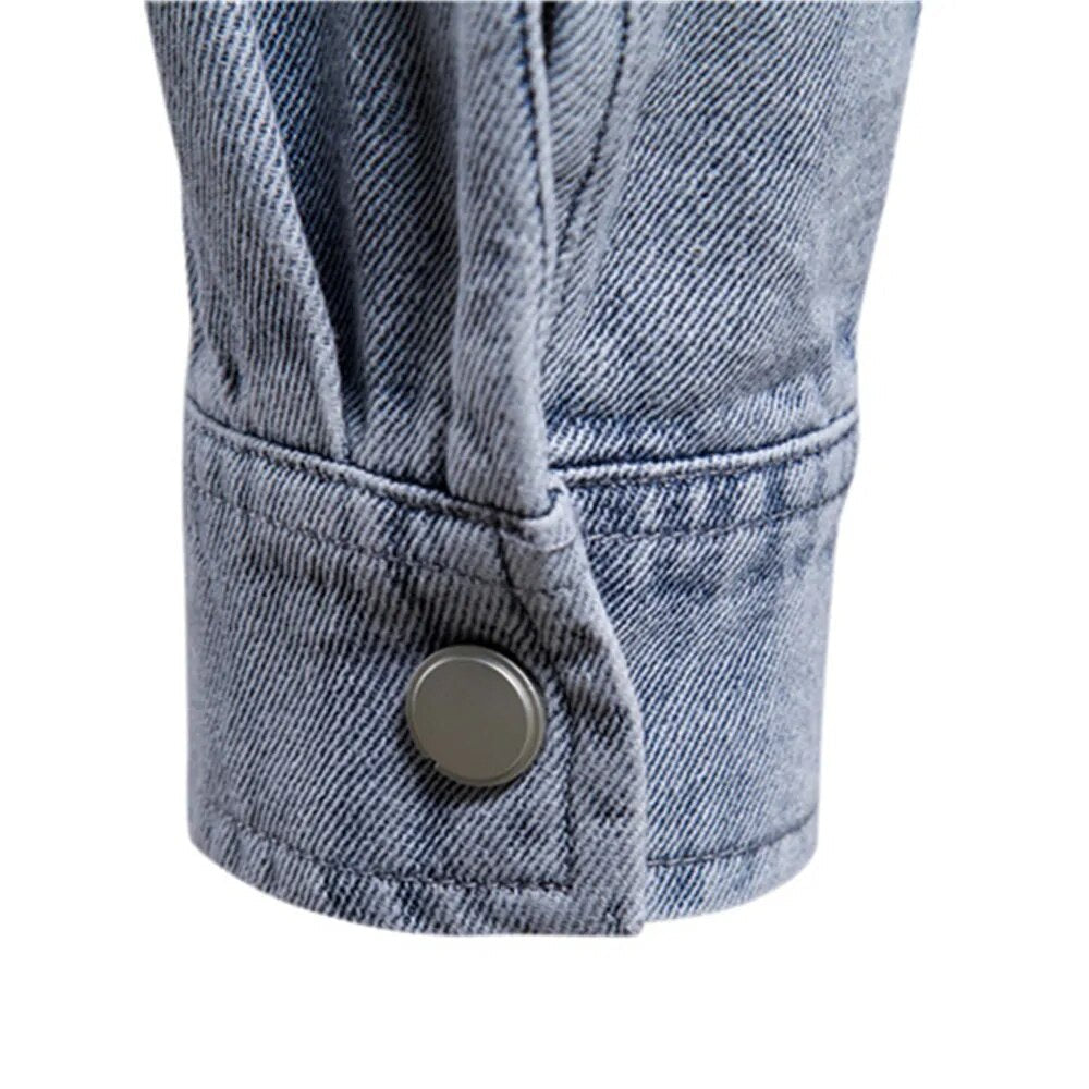 Aaden - Luxurious Denim-Hemd