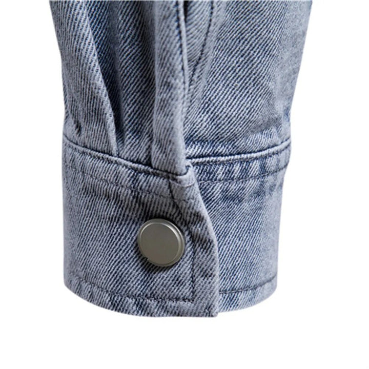 Aaden - Luxurious Denim-Hemd