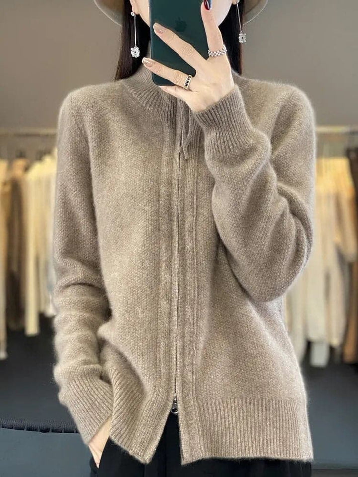 Brittany | Pullover mit Reißverschluss