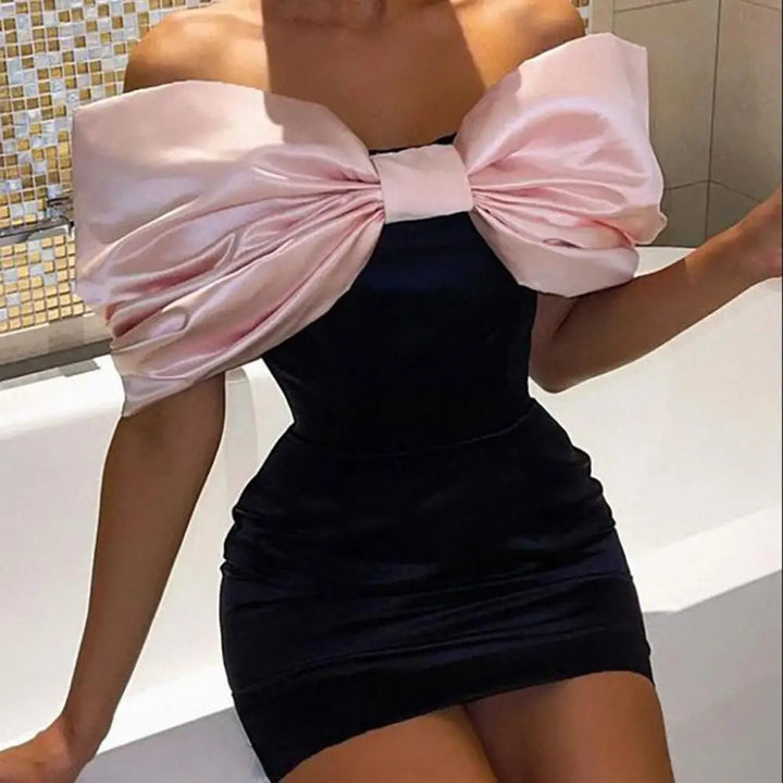 Rowanne™ | Glamouröses Schleifenkleid