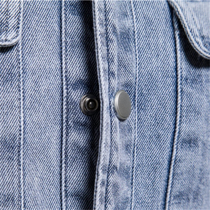 Aaden - Luxurious Denim-Hemd