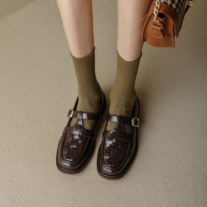 Lumerra – Retro Mary Jane Flats