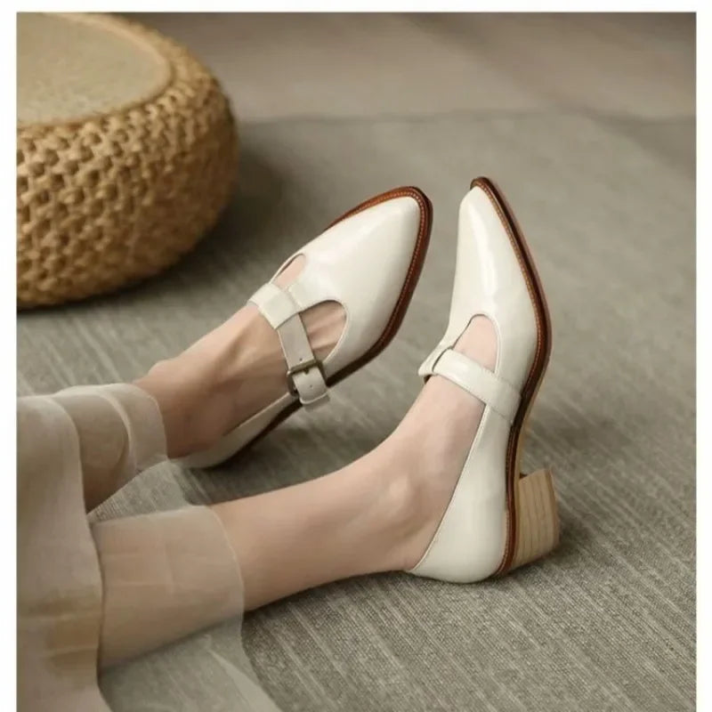 Leomara – Mary Janes Stilettos