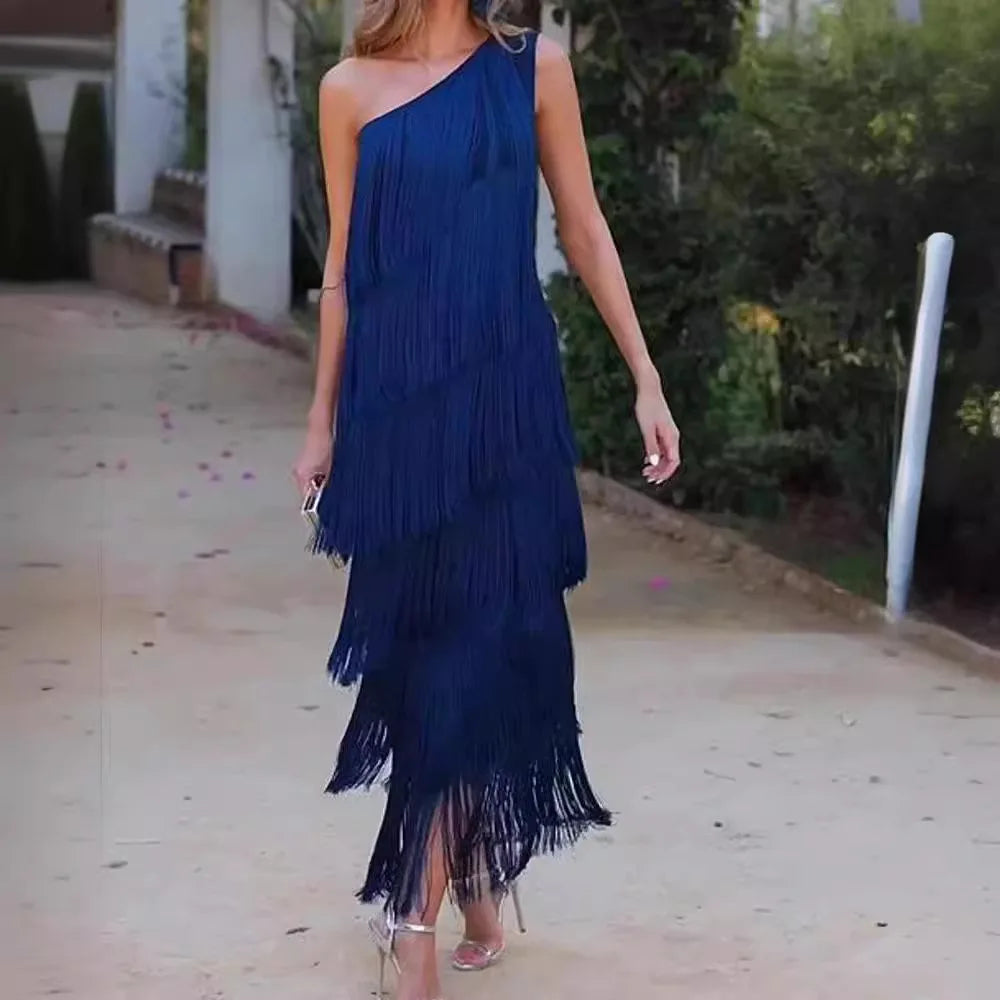 Paulina™ | Auffälliges Fransenkleid