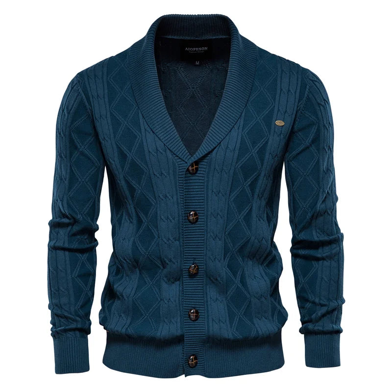 Ivor - Herren Cardigan mit Knöpfen