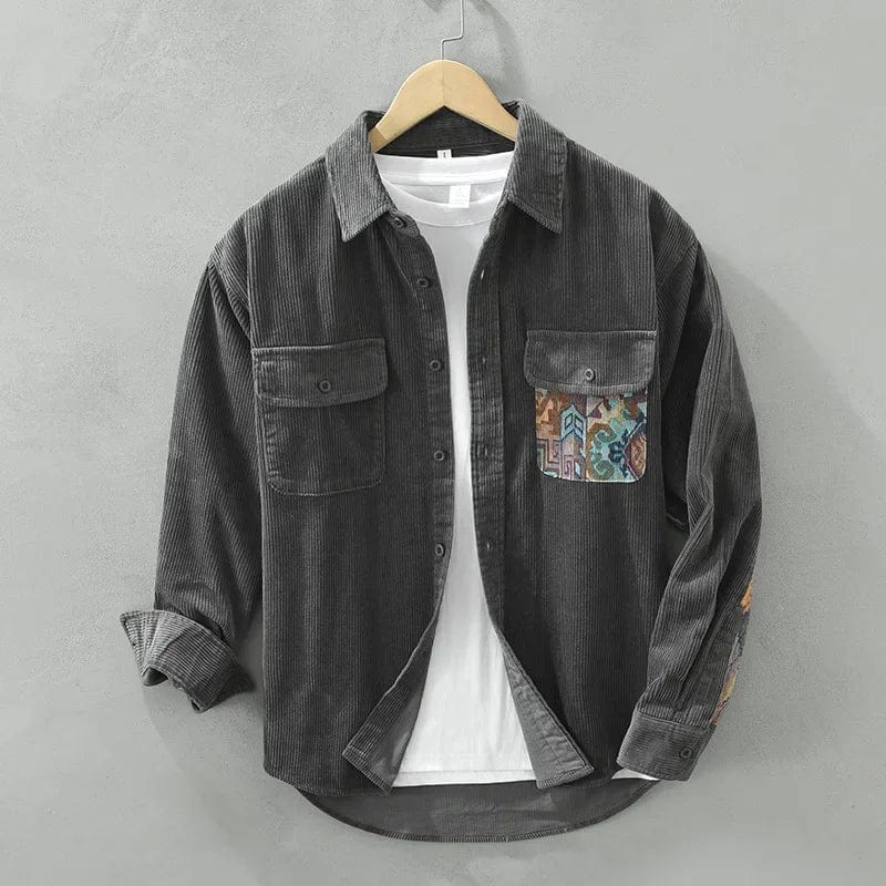 Percival - Two Pockets Langarmhemd