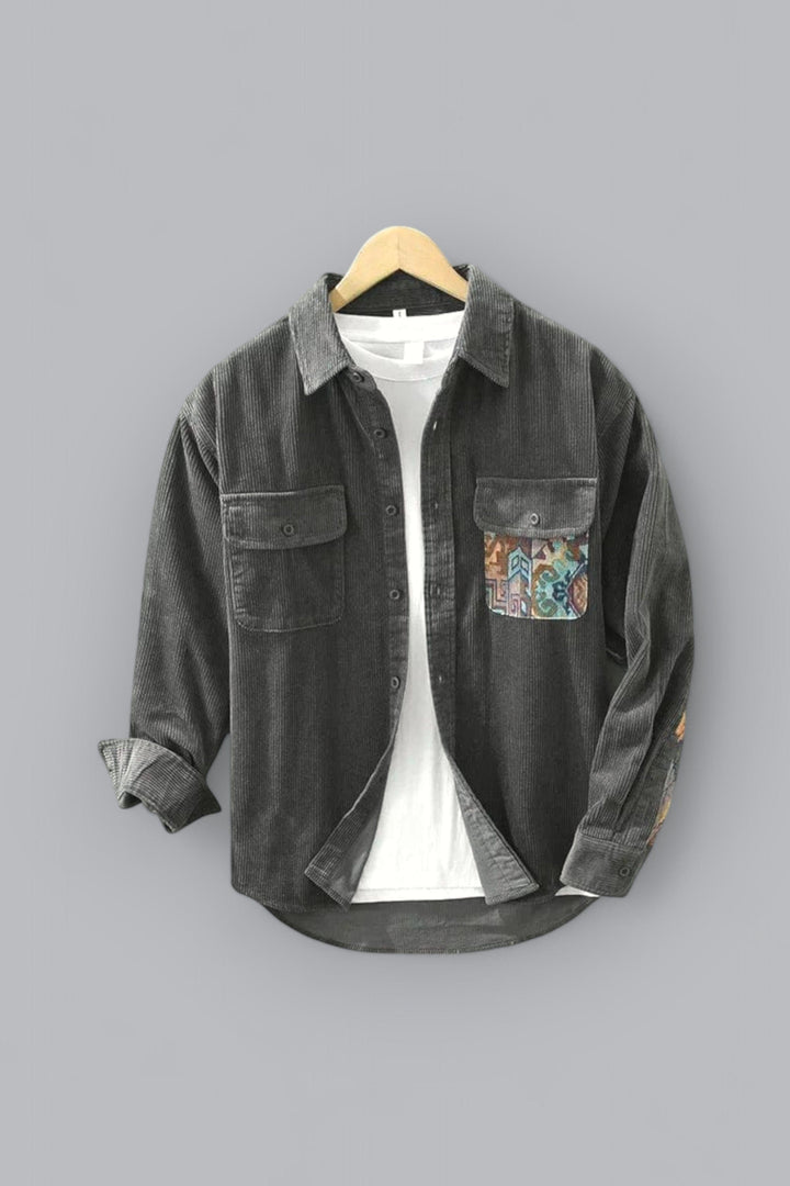 Percival - Two Pockets Langarmhemd