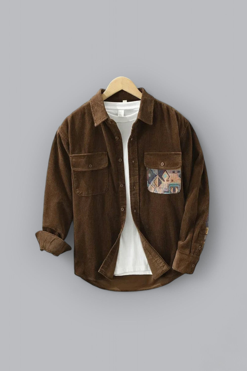 Percival - Two Pockets Langarmhemd