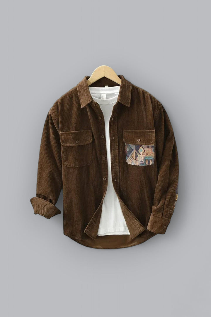 Percival - Two Pockets Langarmhemd