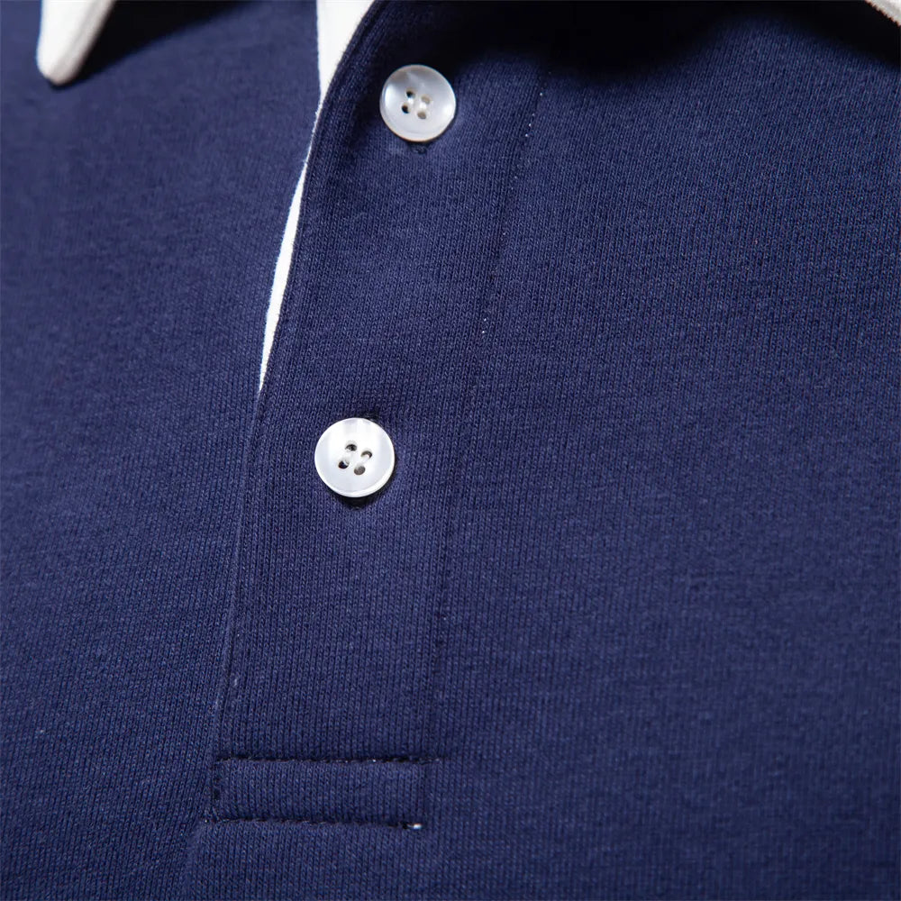 Augustus - Lässiges Craft Polo Sweatshirt