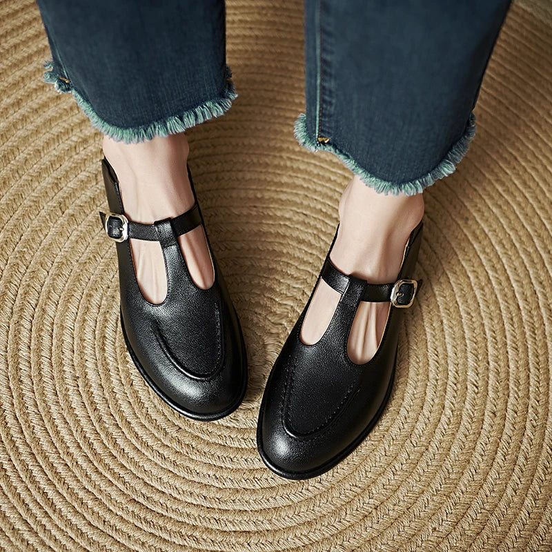 Agatha - Mary Jane Pumps mit niedrigem Absatz