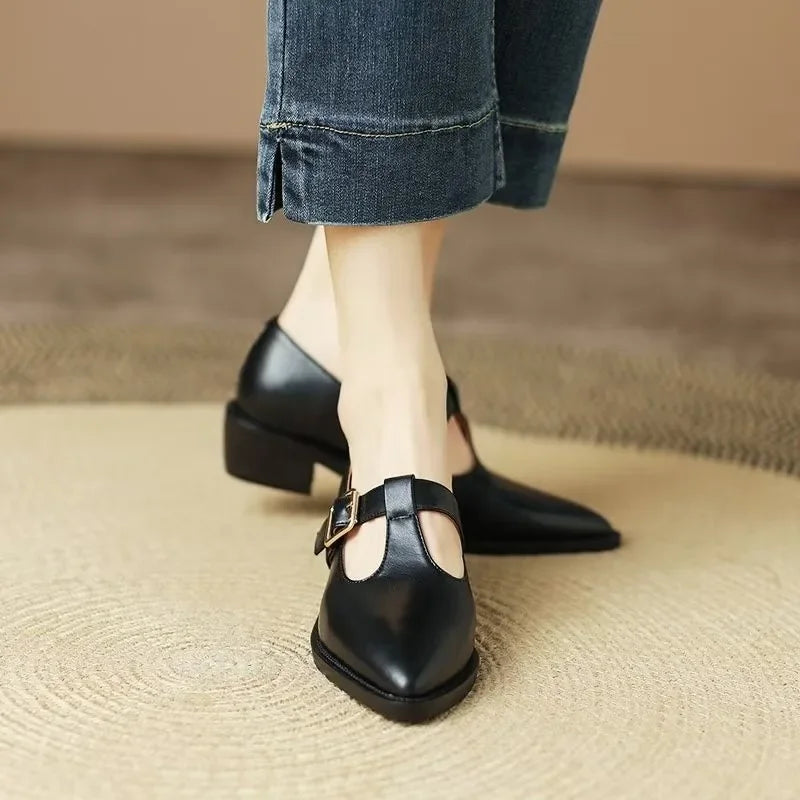 Leomara – Mary Janes Stilettos