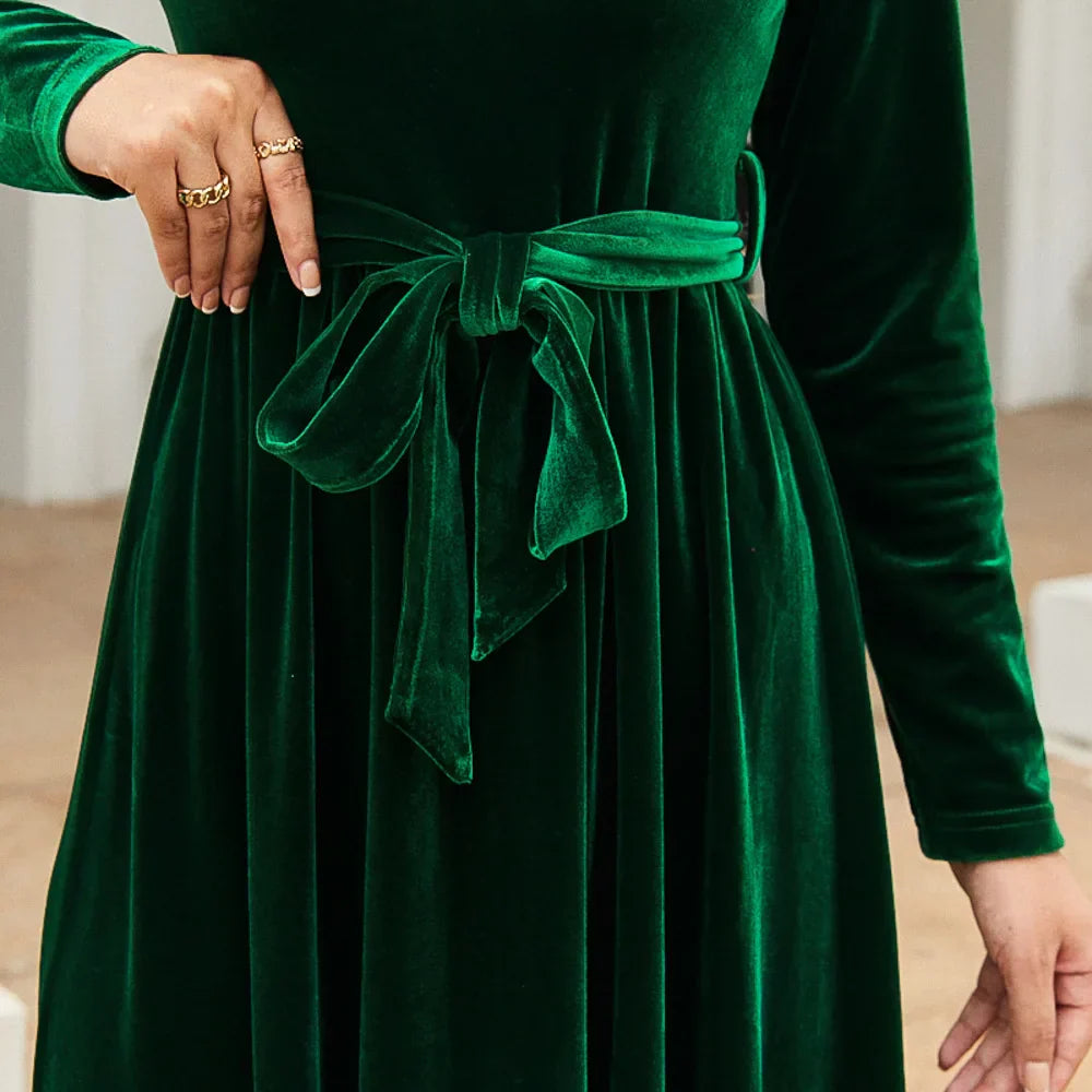 Dalia™ | Luxuriöses Samtkleid