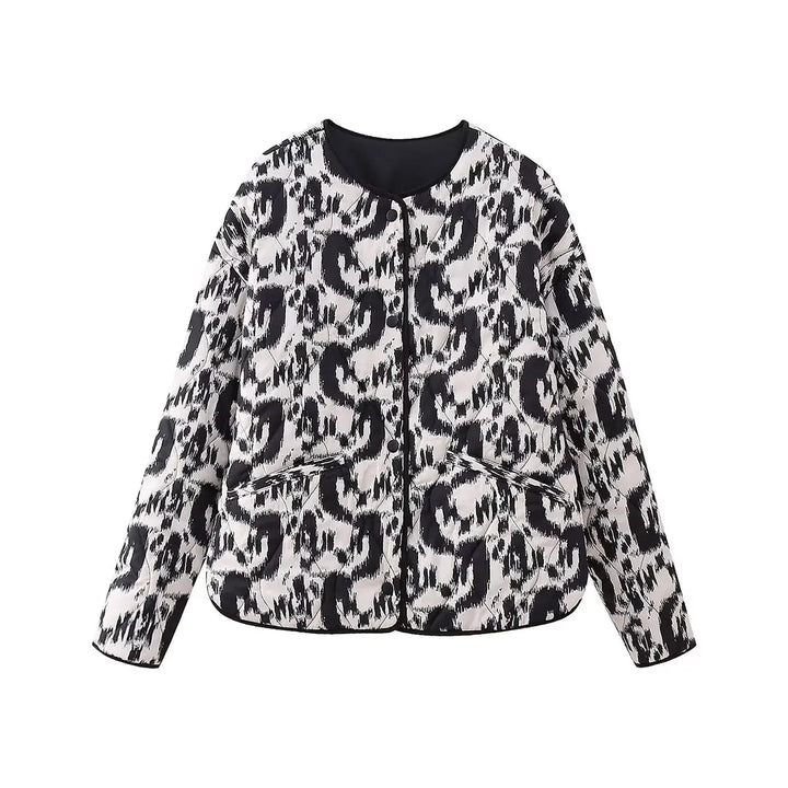 Animal Print Bomberjacken-Serie