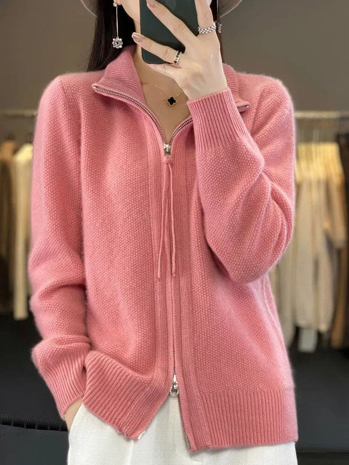 Brittany | Pullover mit Reißverschluss