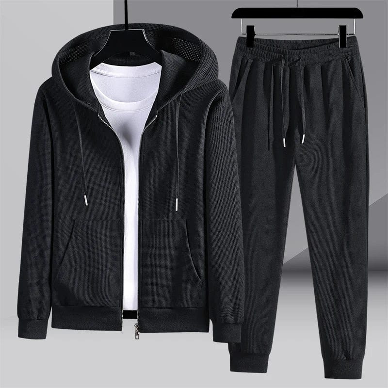 Walter - Waffelstrick Loungewear Set