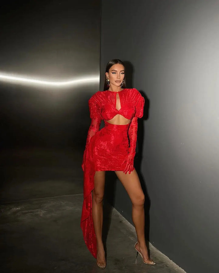Zayla™ | Auffälliges Spitzenkleid