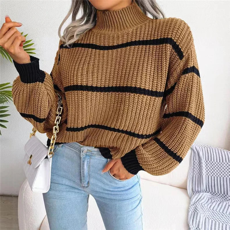 Sarah - Couture-Rollkragenpullover
