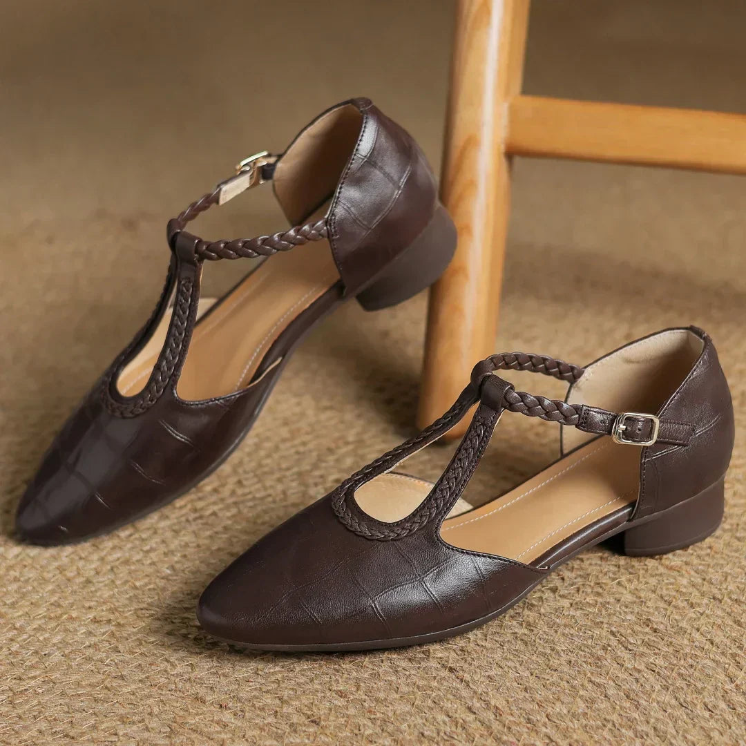 Kepa - Klassische Leder-Mary Janes
