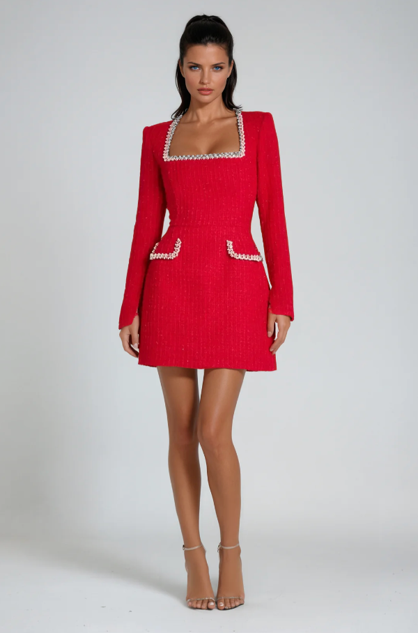 Nessa™ | Tweed-Minikleid