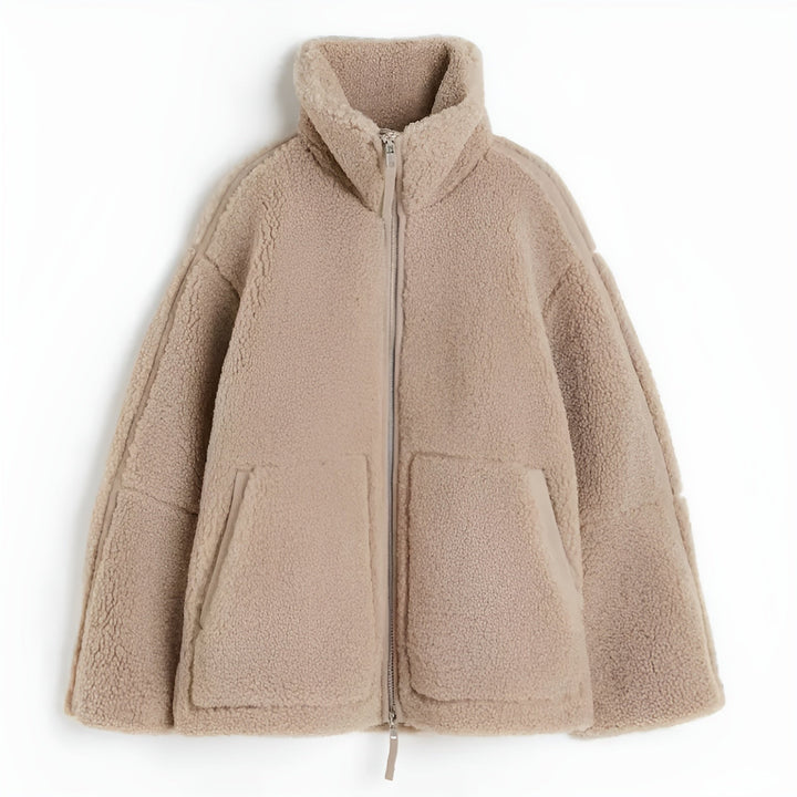 KAJA – Weicher Teddy-Mantel