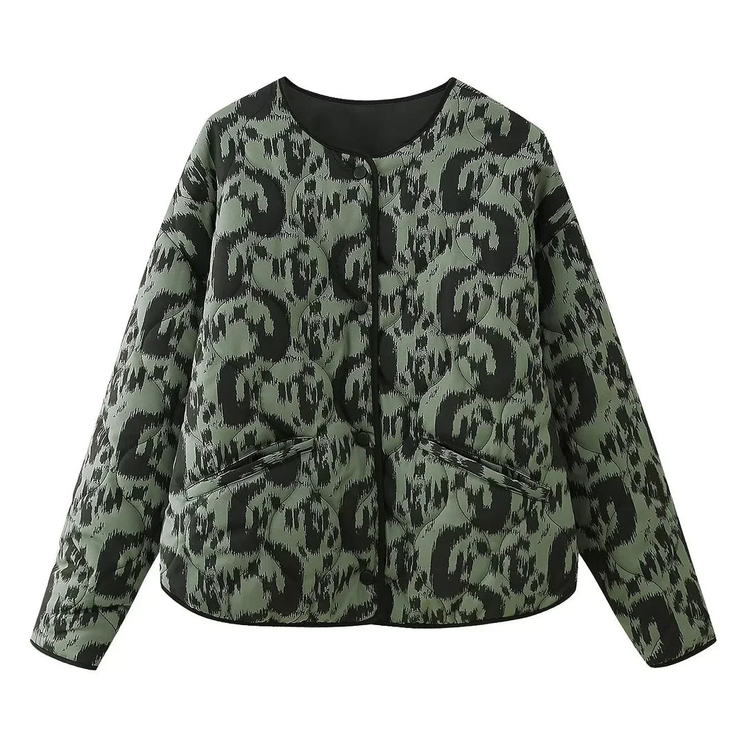 Animal Print Bomberjacken-Serie