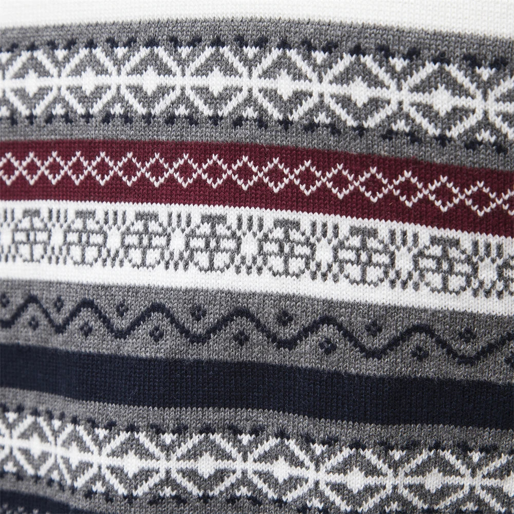 Rudy - High Quality Pullover Mit Retro-Muster
